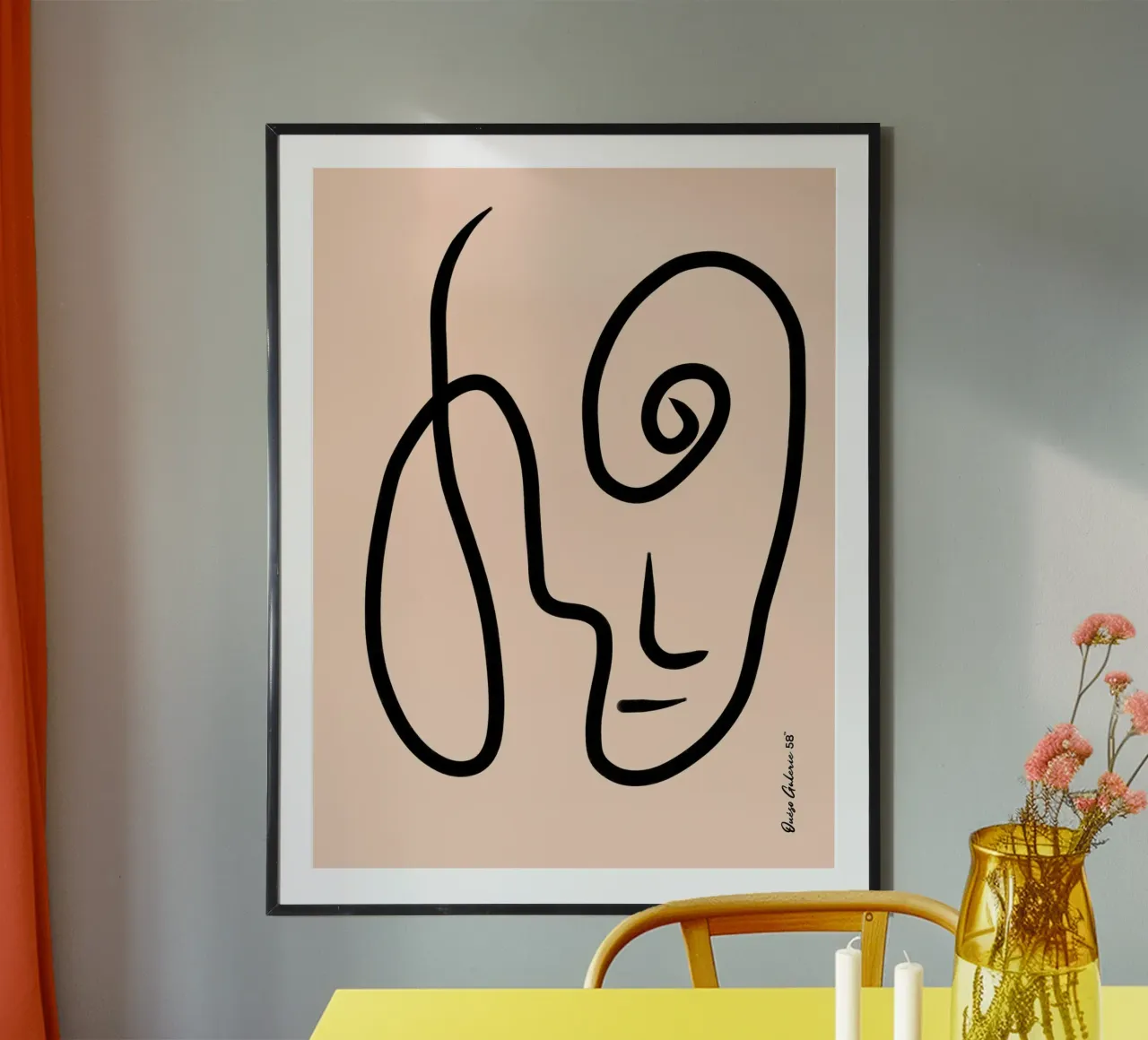 Bold Silhouettes poster da Mike Leymi