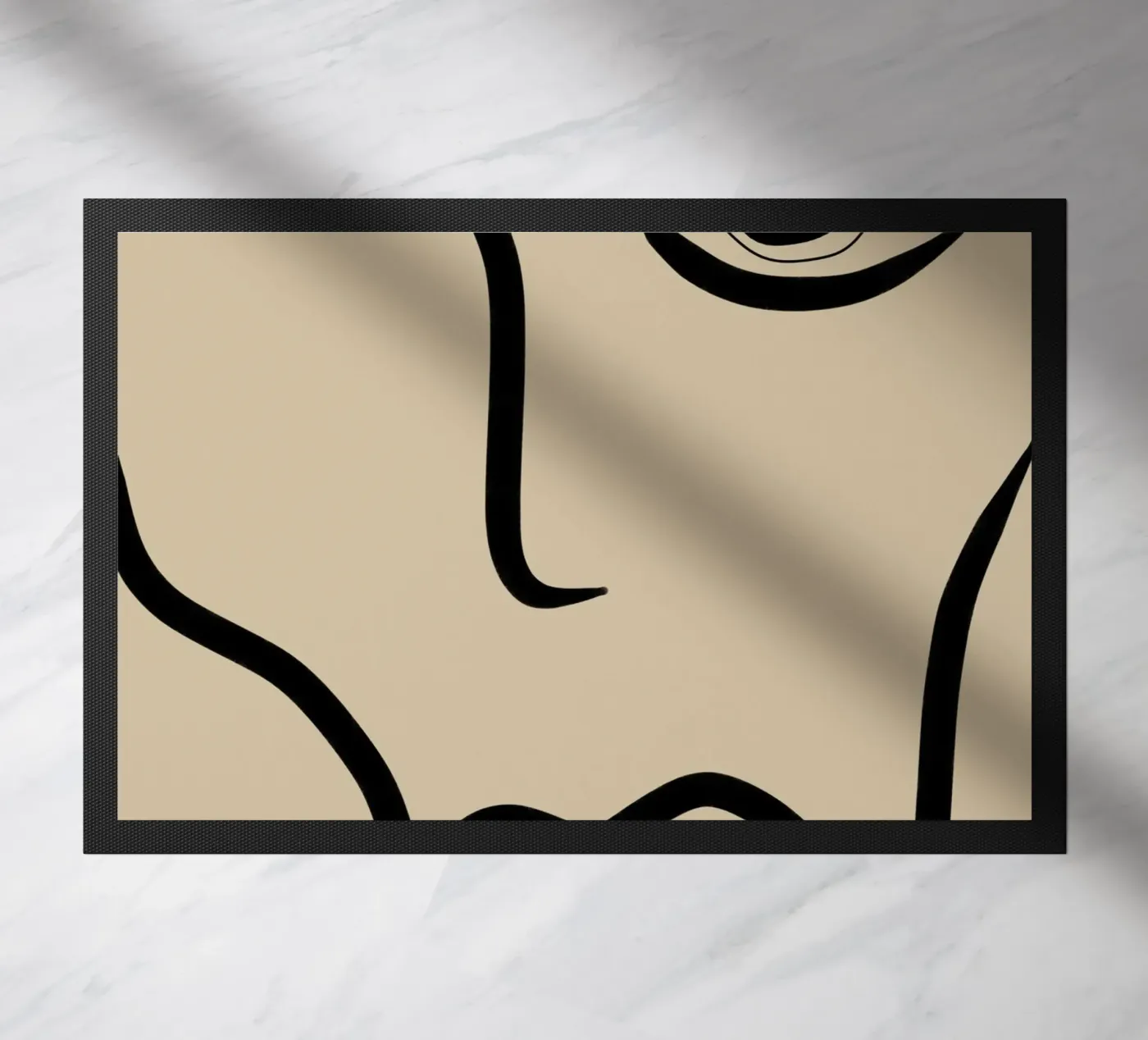 Fluid Horizons doormat by Mike Leymi