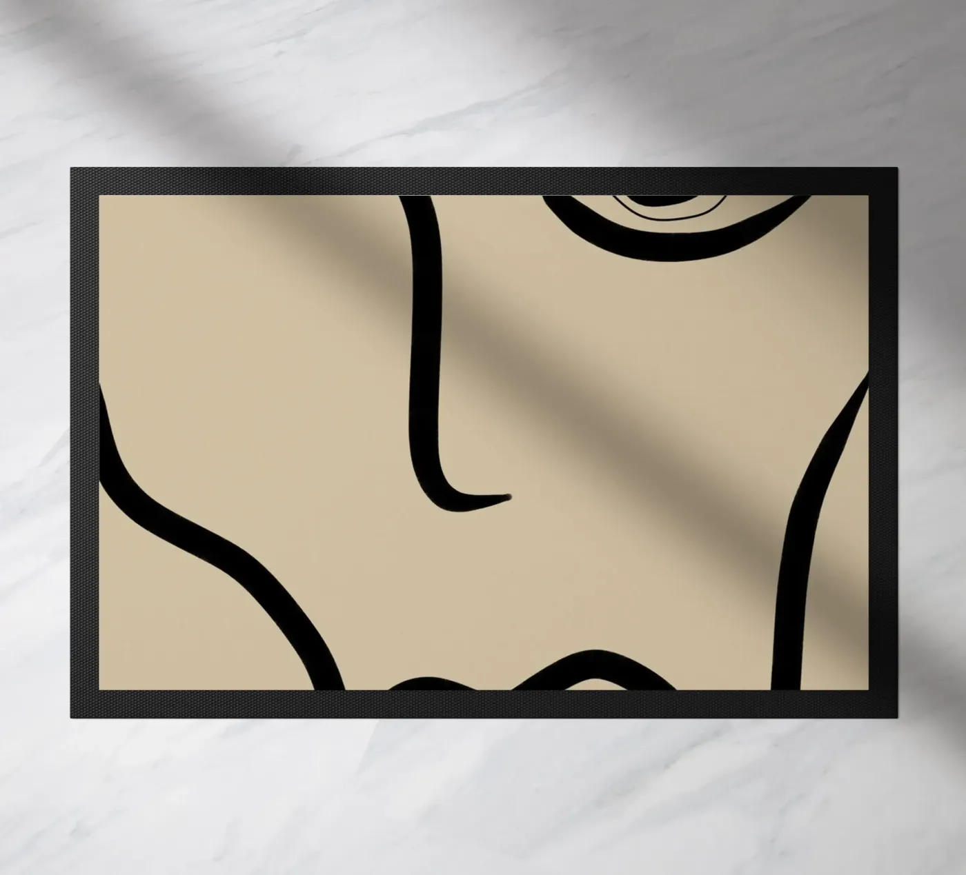 Fluid Horizons deurmat van Mike Leymi