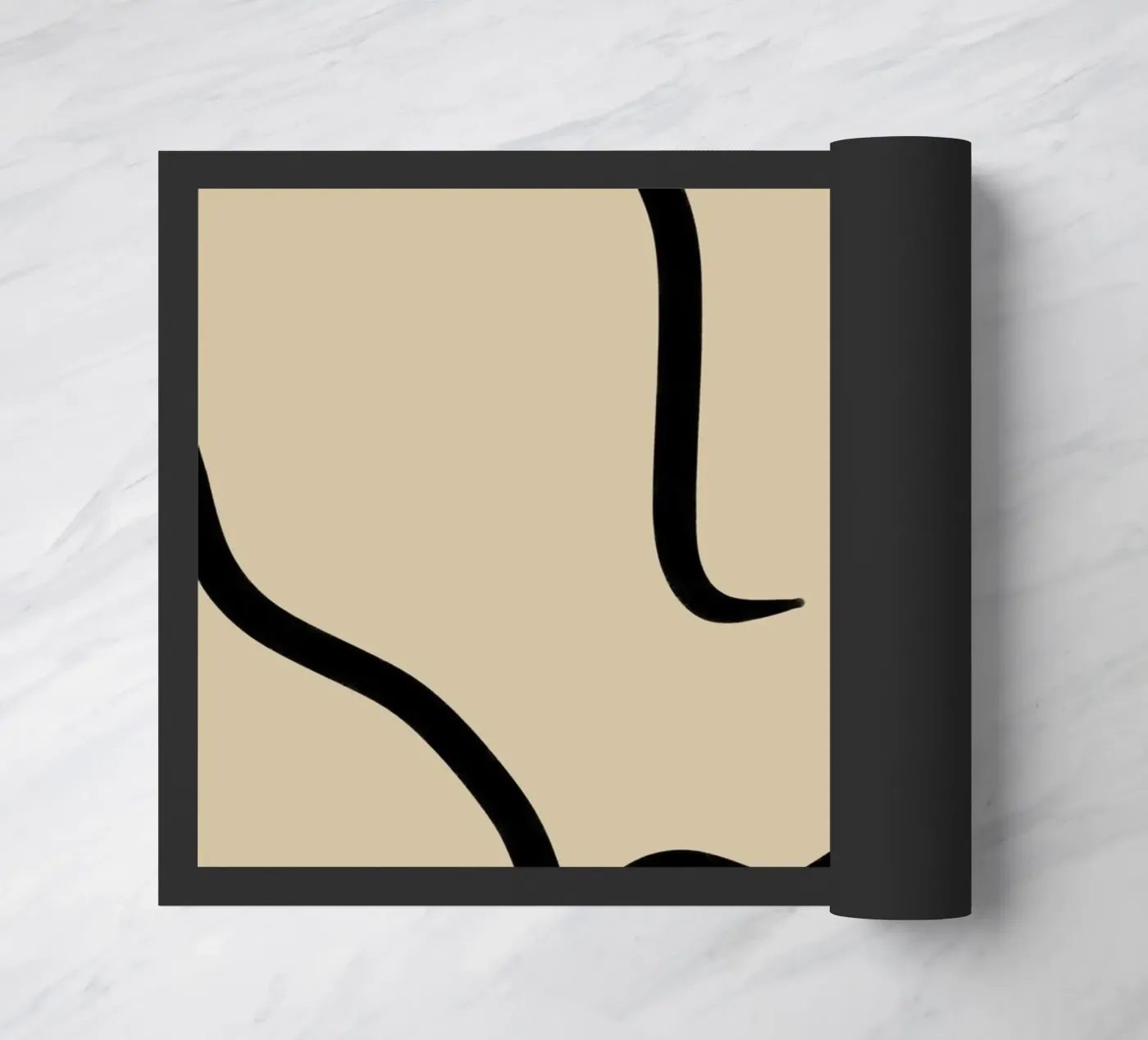 Fluid Horizons doormat by Mike Leymi