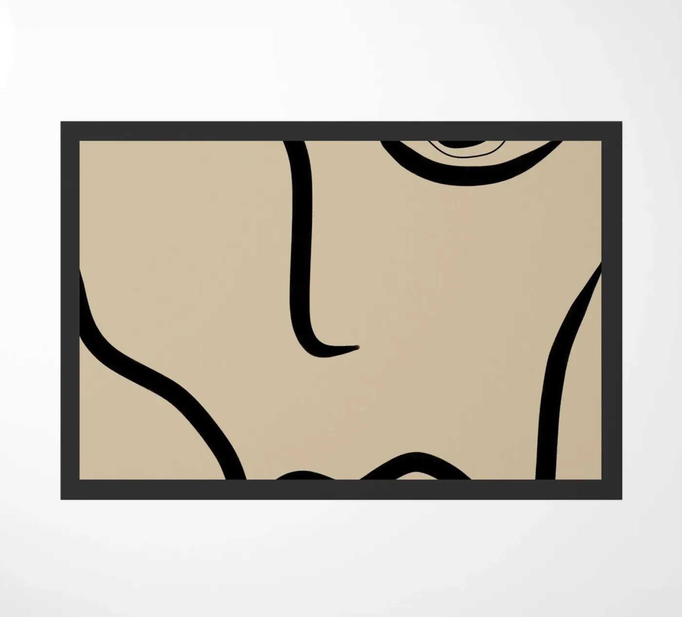 Fluid Horizons doormat by Mike Leymi