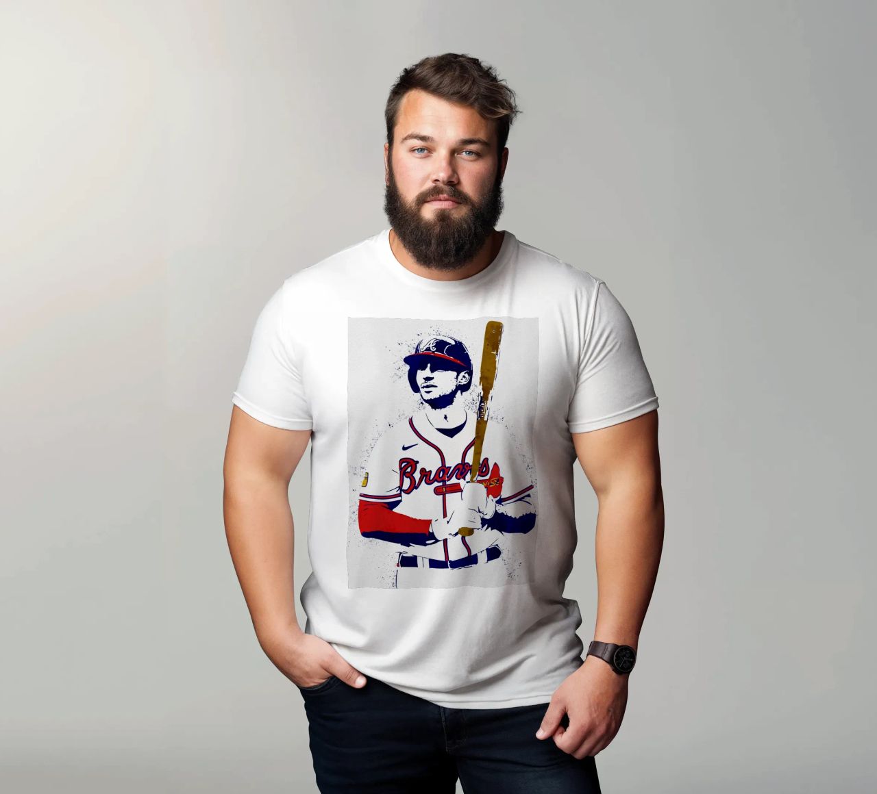 Matt Olson t-shirt da tenten