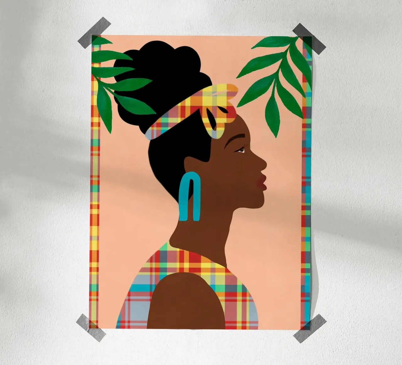 Ebullient Echoes poster van Mathudace Créas