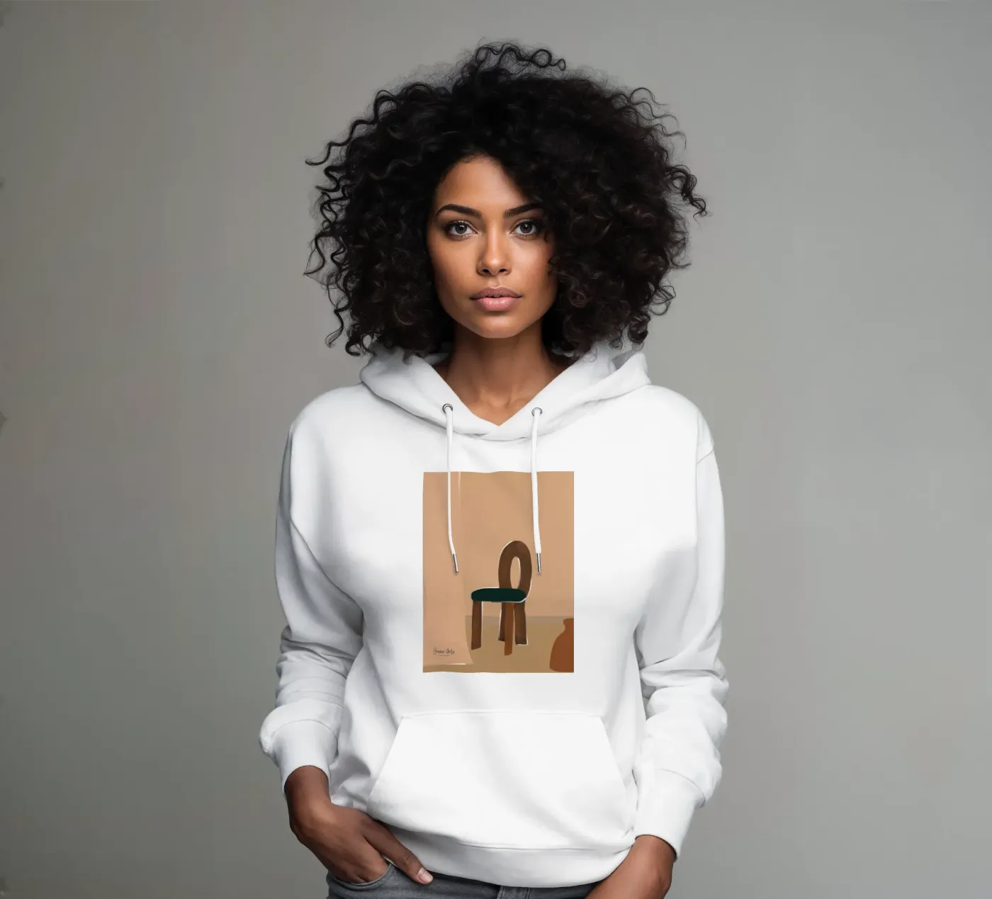 Soft Composition felpa con cappuccio da Mike Leymi