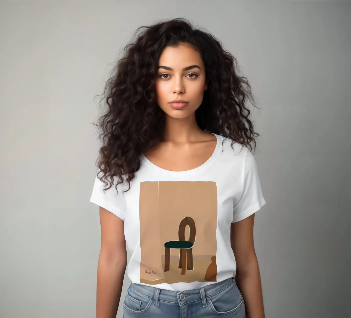 Soft Composition t-shirt da donna da Mike Leymi