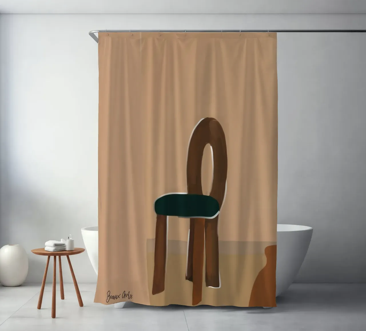 Soft Composition Duschvorhang von Mike Leymi