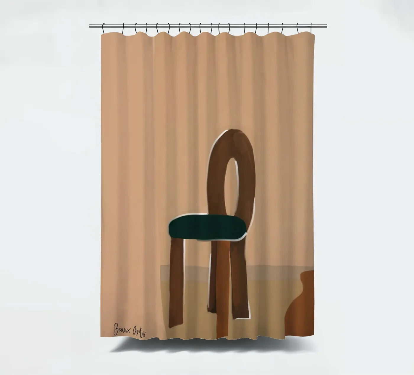 Soft Composition douchegordijn van Mike Leymi