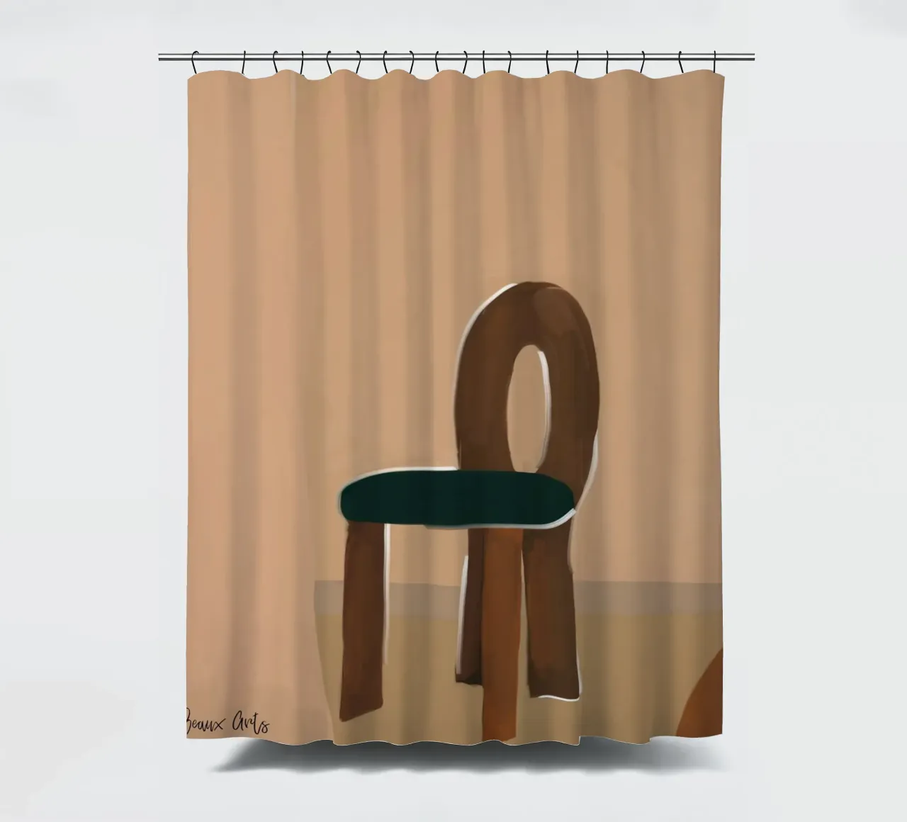 Soft Composition Duschvorhang von Mike Leymi