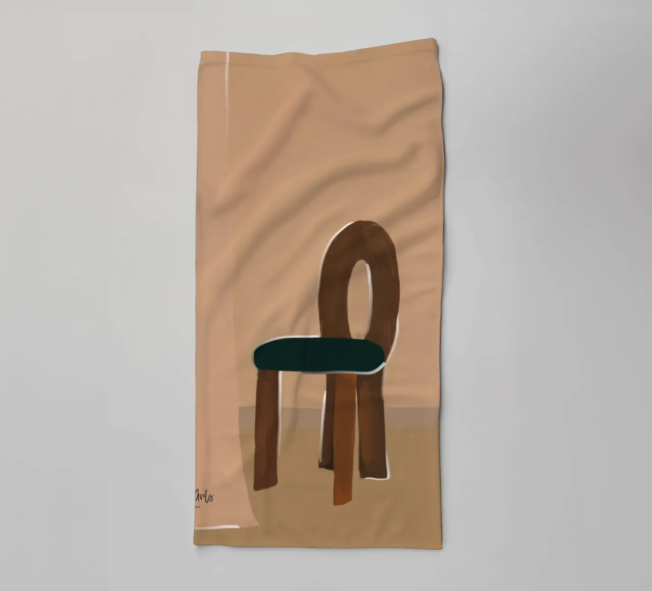 Soft Composition towel by Mike Leymi