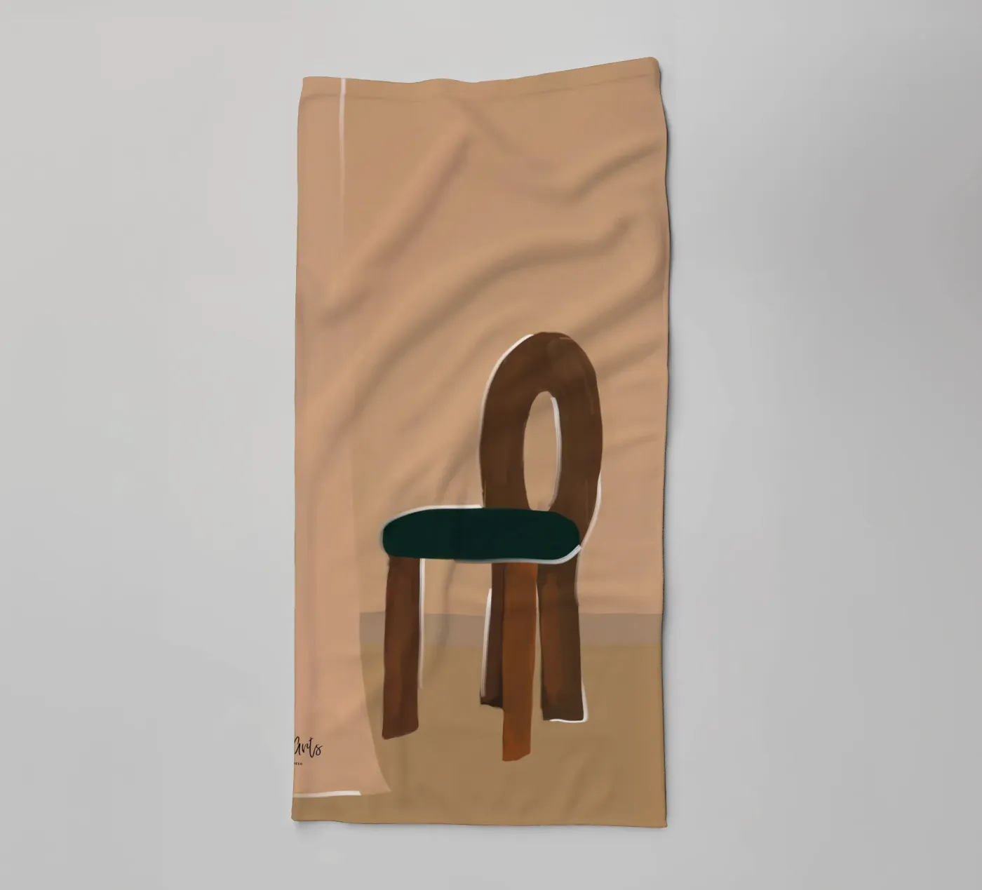 Soft Composition serviette de bain de Mike Leymi