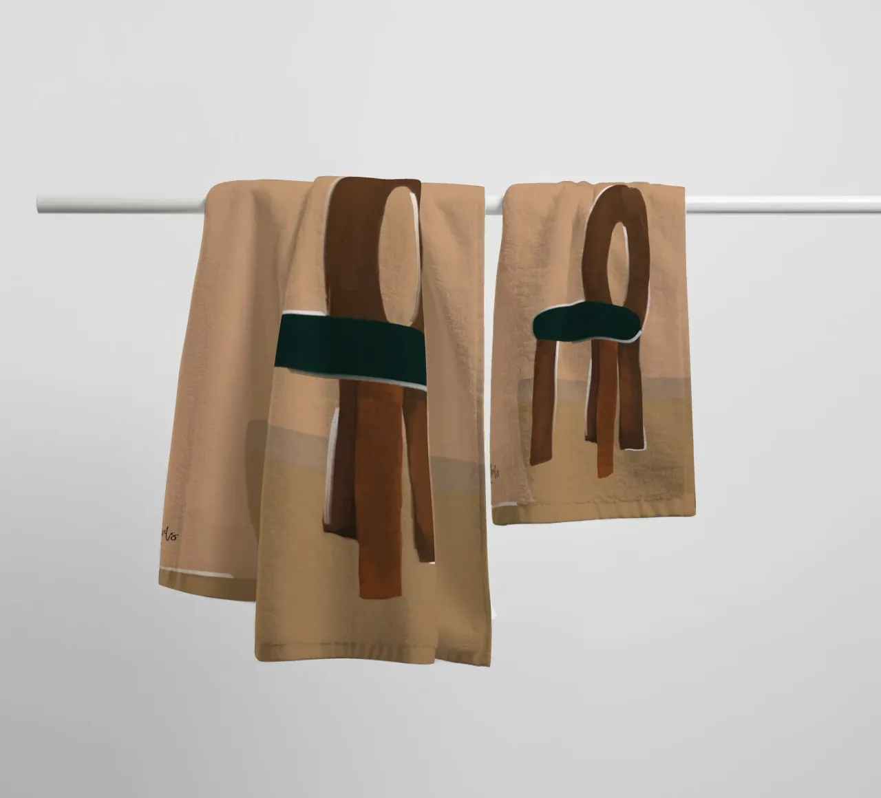 Soft Composition towel by Mike Leymi