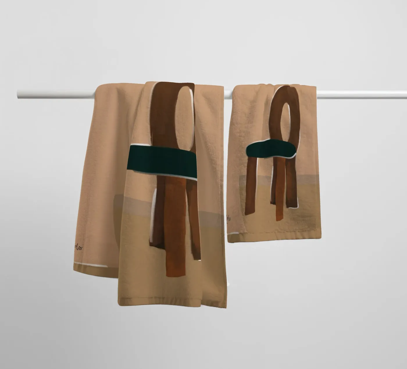 Soft Composition Handtuch von Mike Leymi
