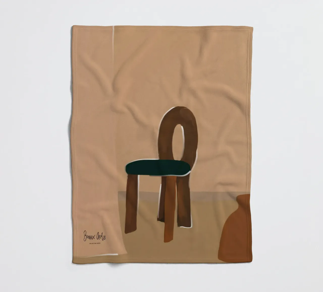 Soft Composition Fleecedecke von Mike Leymi