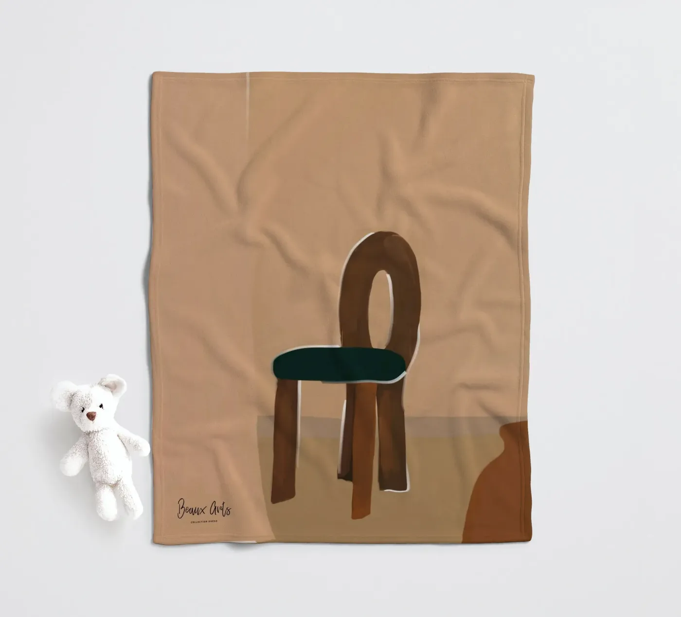 Soft Composition Fleecedecke von Mike Leymi