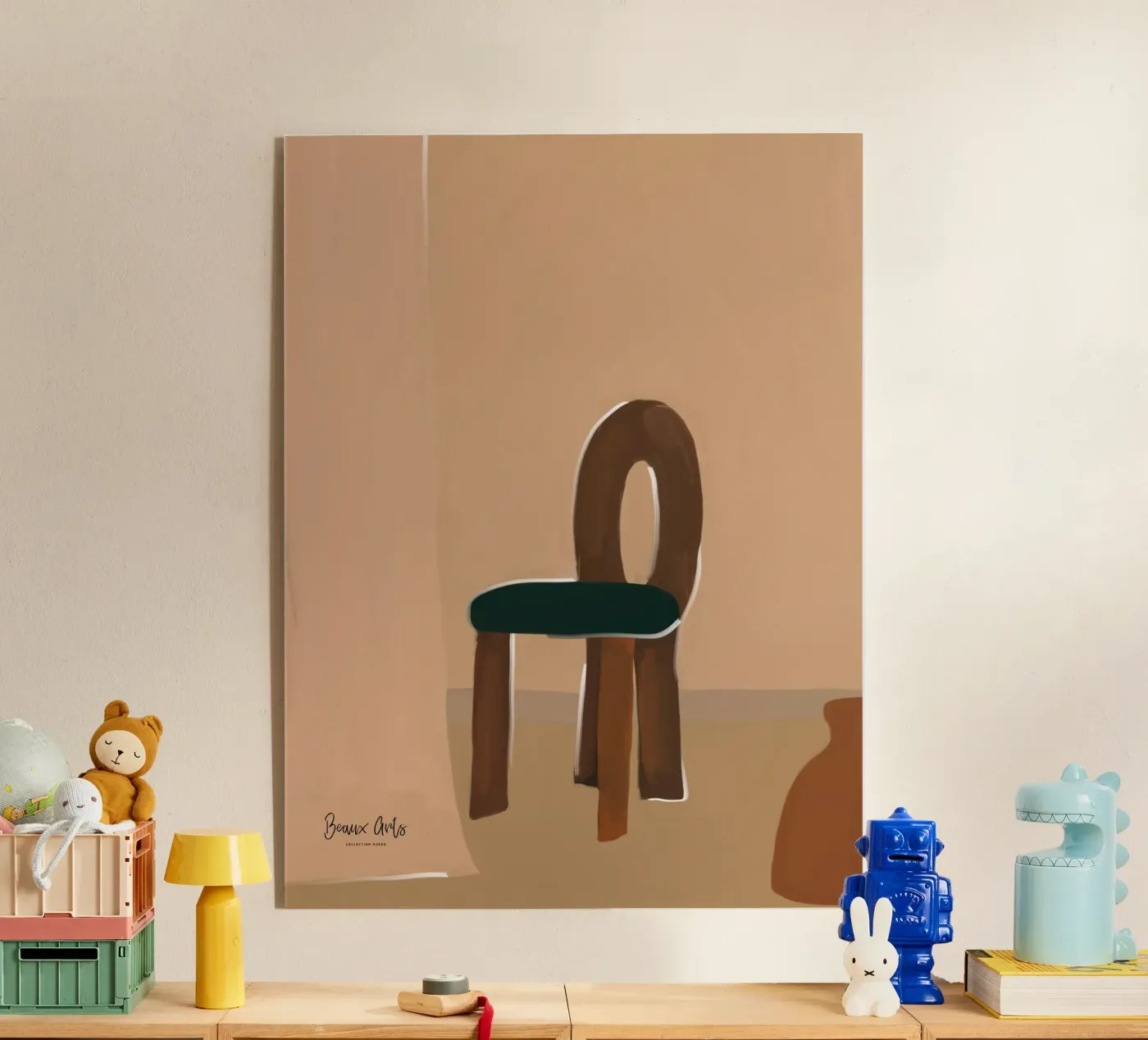 Soft Composition Acryl-Glas von Mike Leymi
