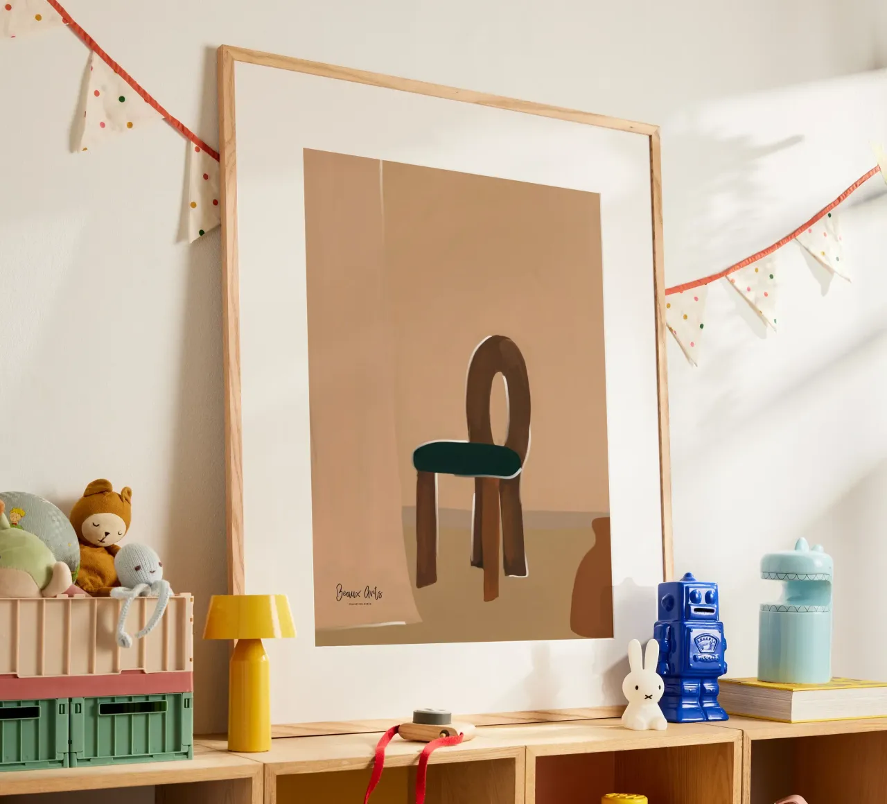 Soft Composition Poster von Mike Leymi