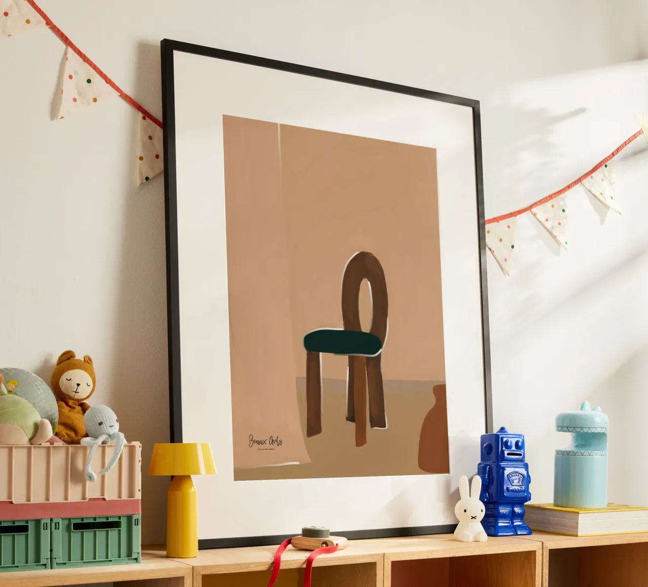 Soft Composition Poster von Mike Leymi