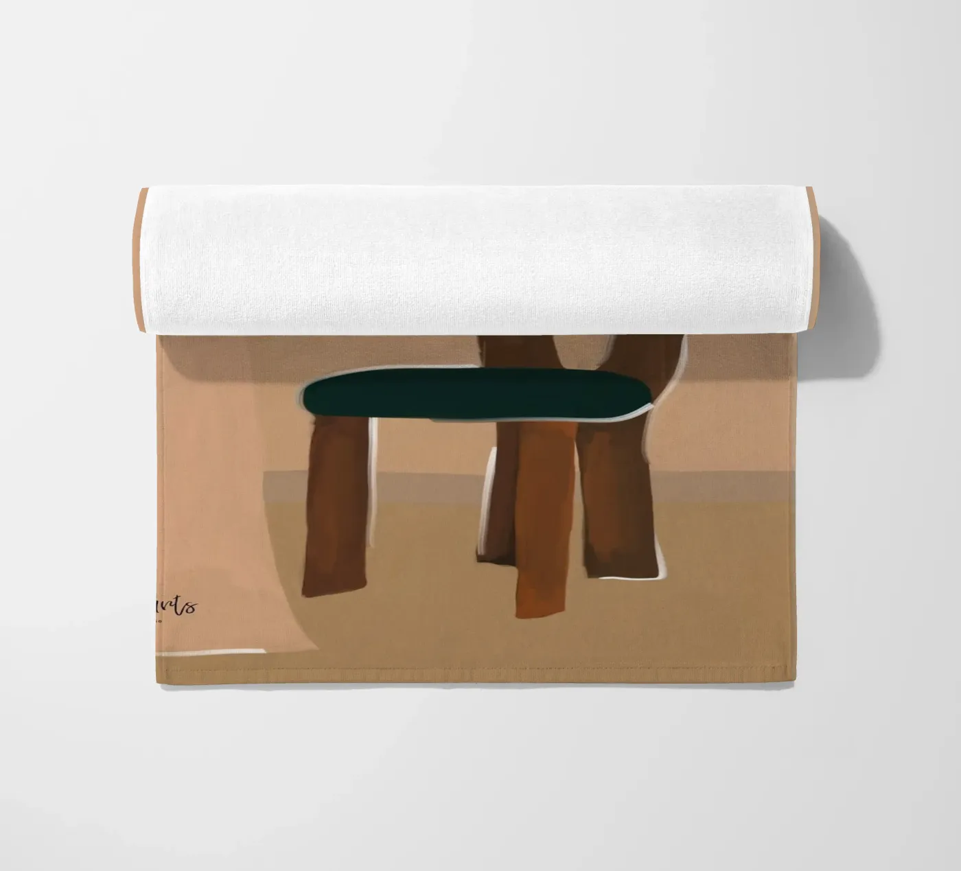 Soft Composition strandhanddoek van Mike Leymi