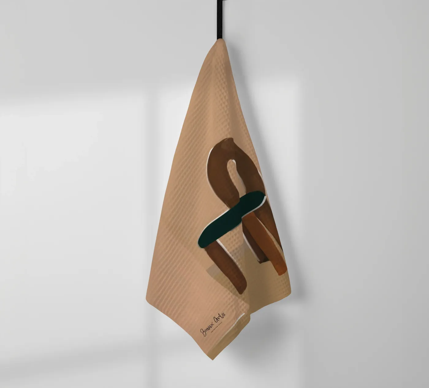 Soft Composition tea towel by Mike Leymi