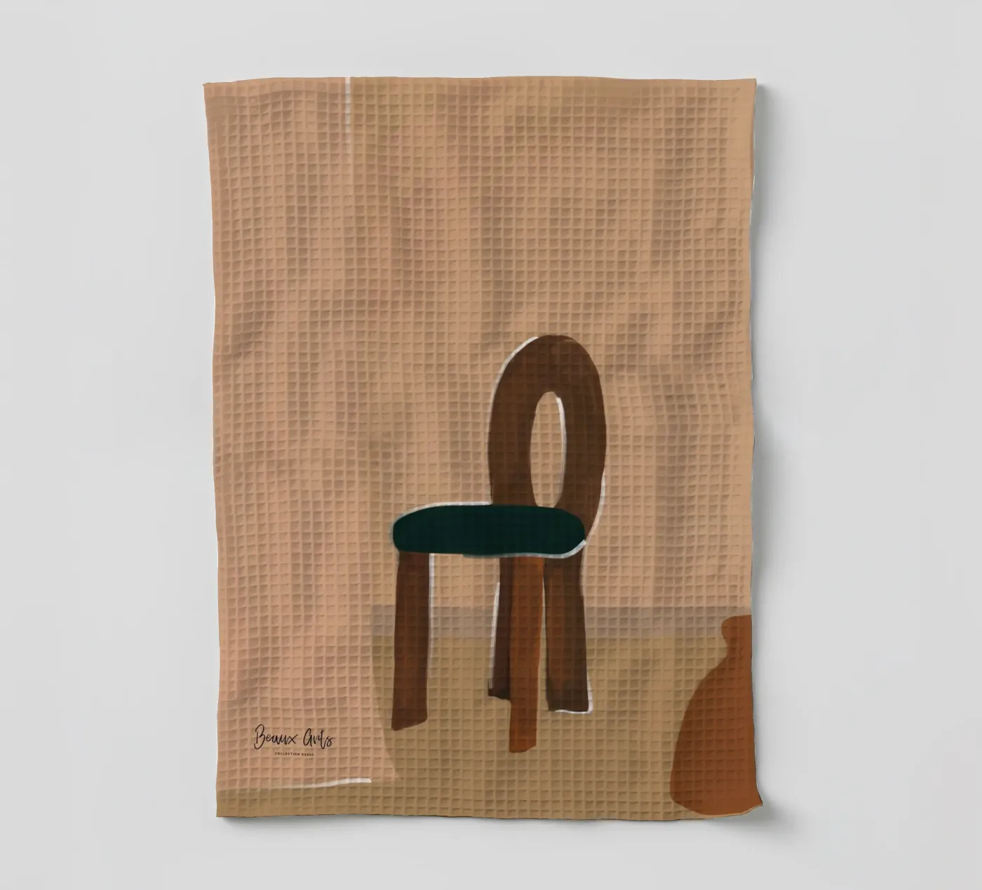 Soft Composition tea towel by Mike Leymi