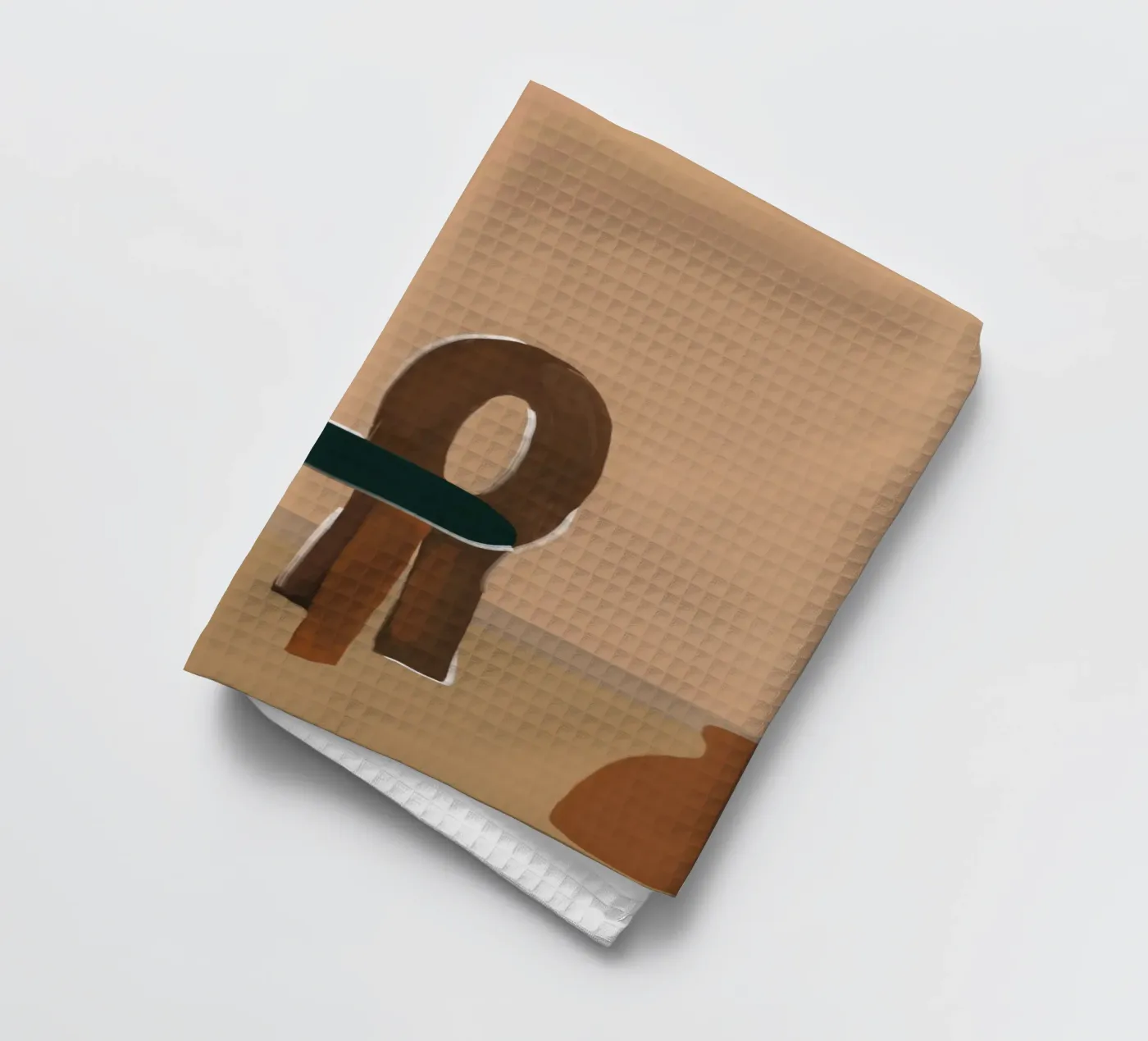 Soft Composition tea towel by Mike Leymi