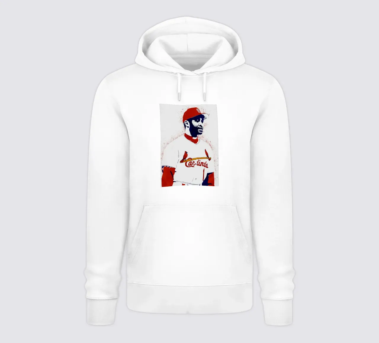 Ozzie Smith felpa con cappuccio da tenten