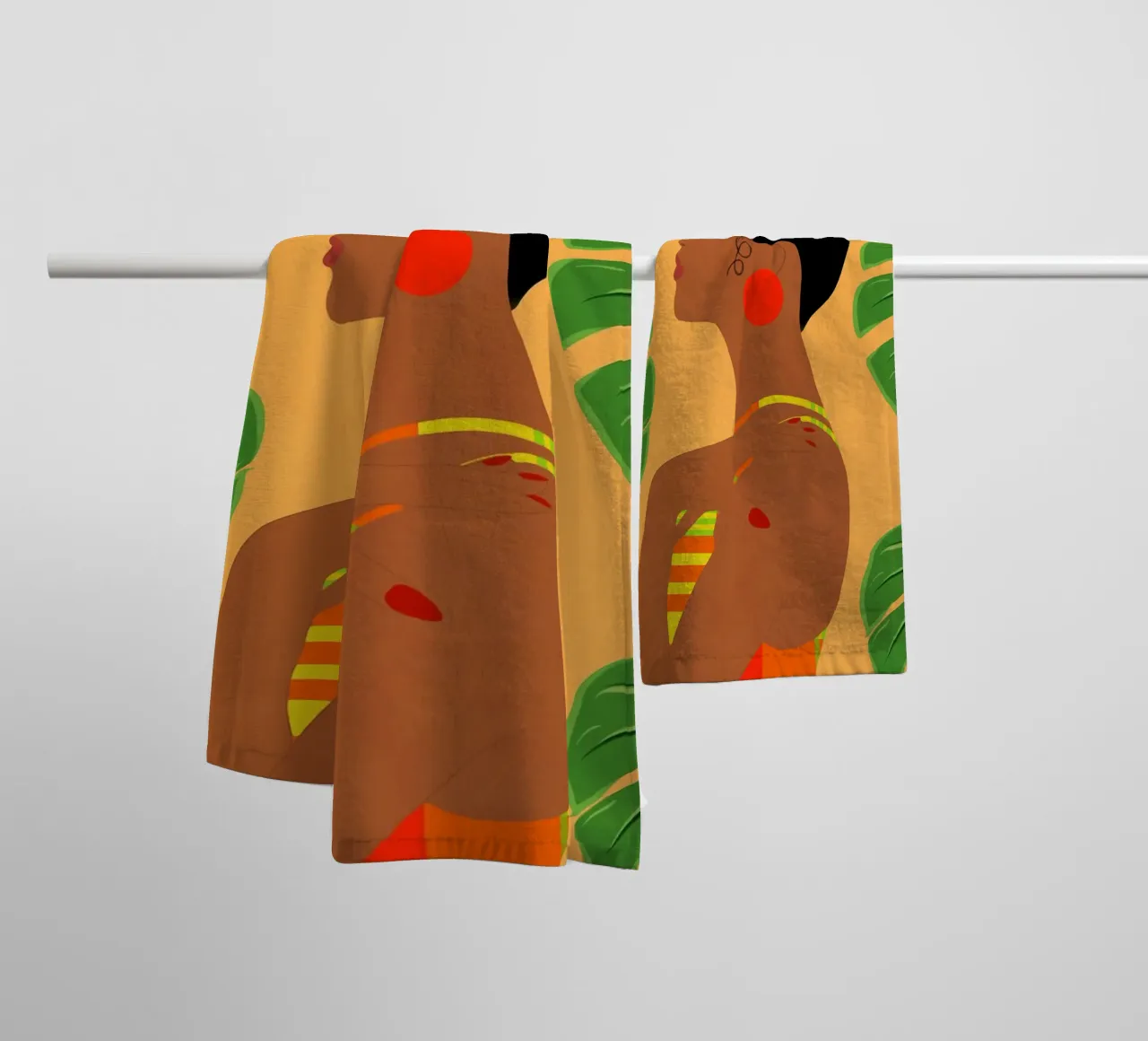 Spectrum of Serenity asciugamano da bagno da Mathudace Créas