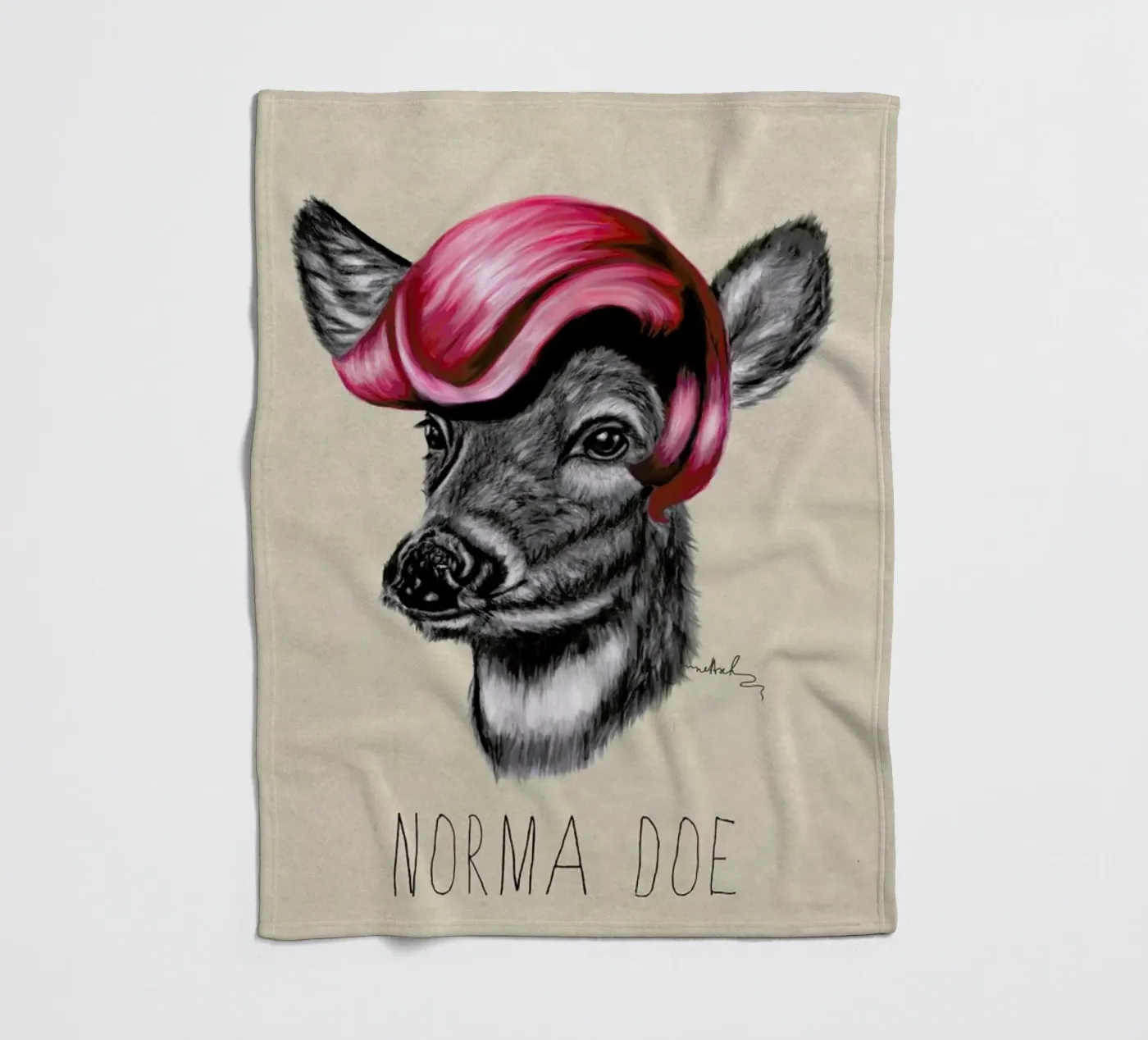 Norma Doe Fleecedecke von Nettsch