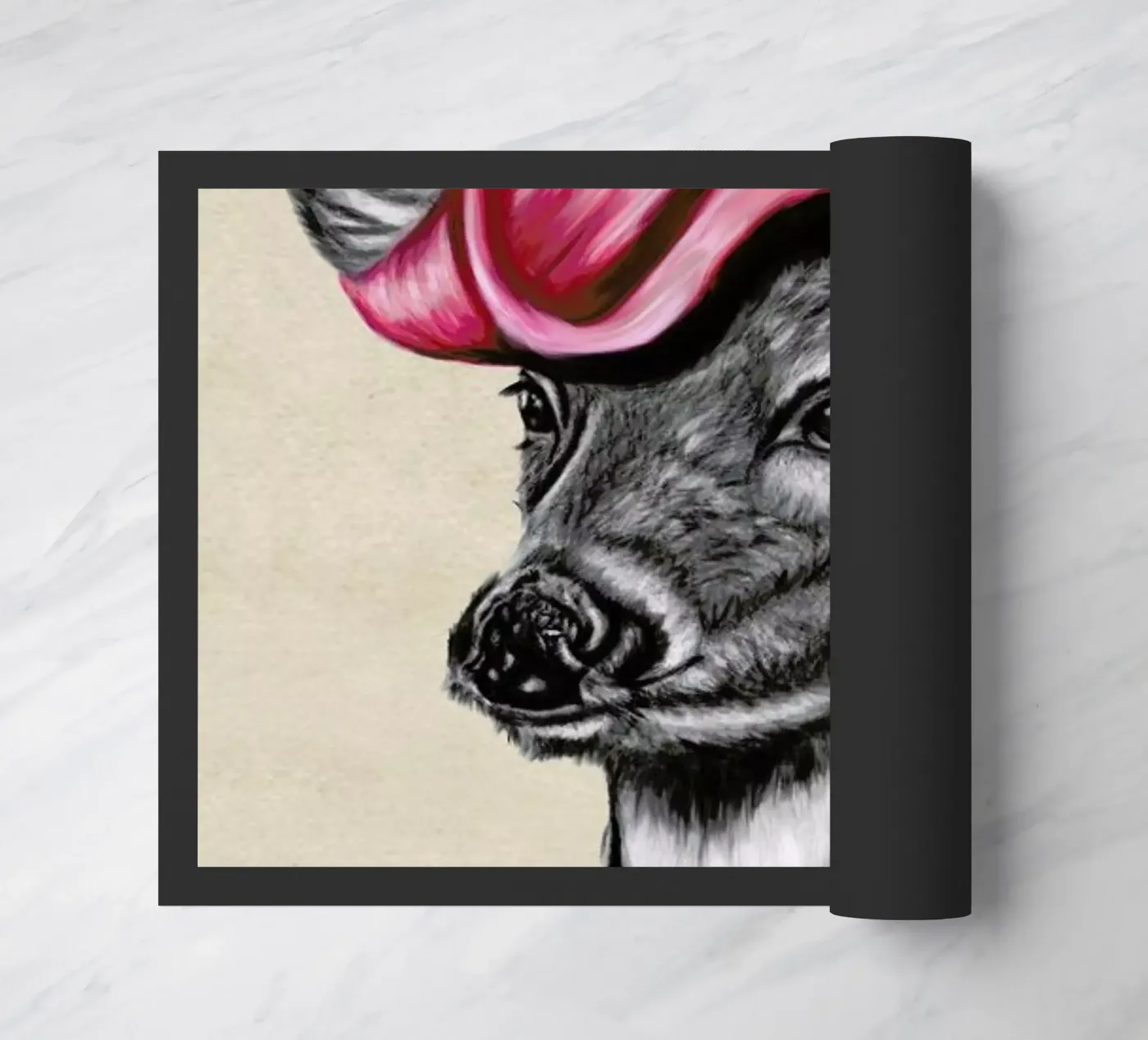 Norma Doe doormat by Nettsch