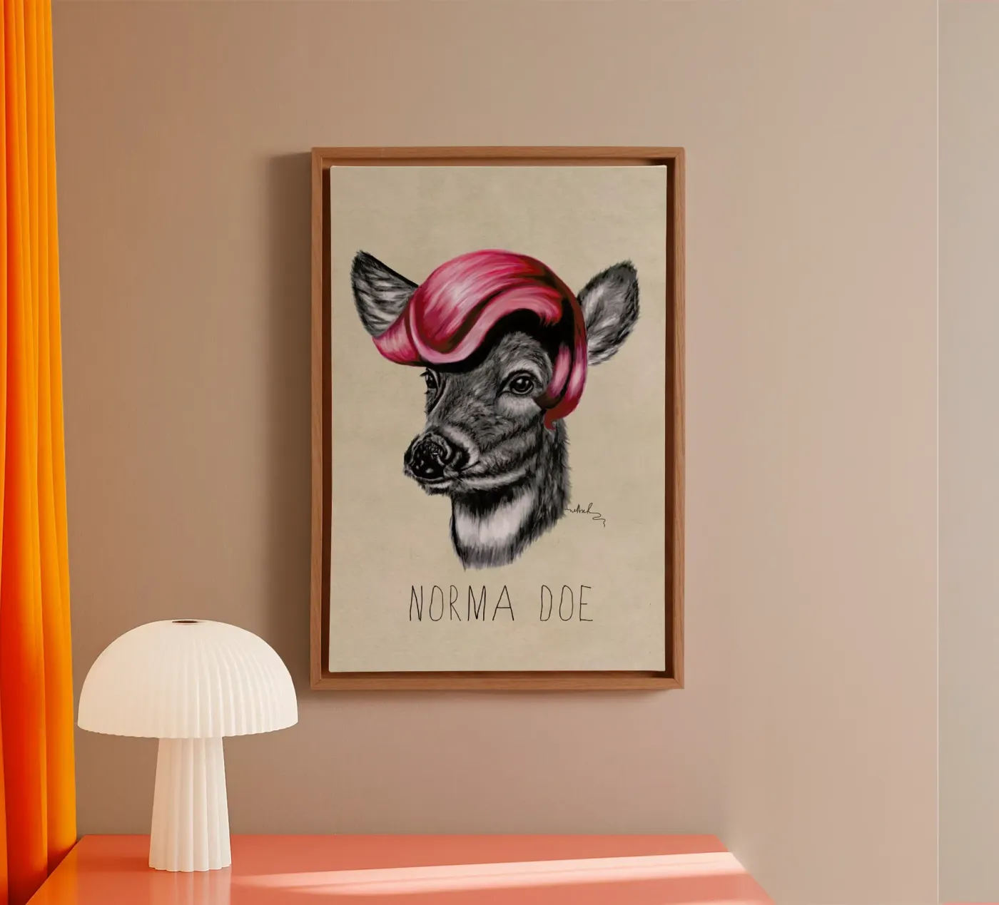 Norma Doe tela da Nettsch