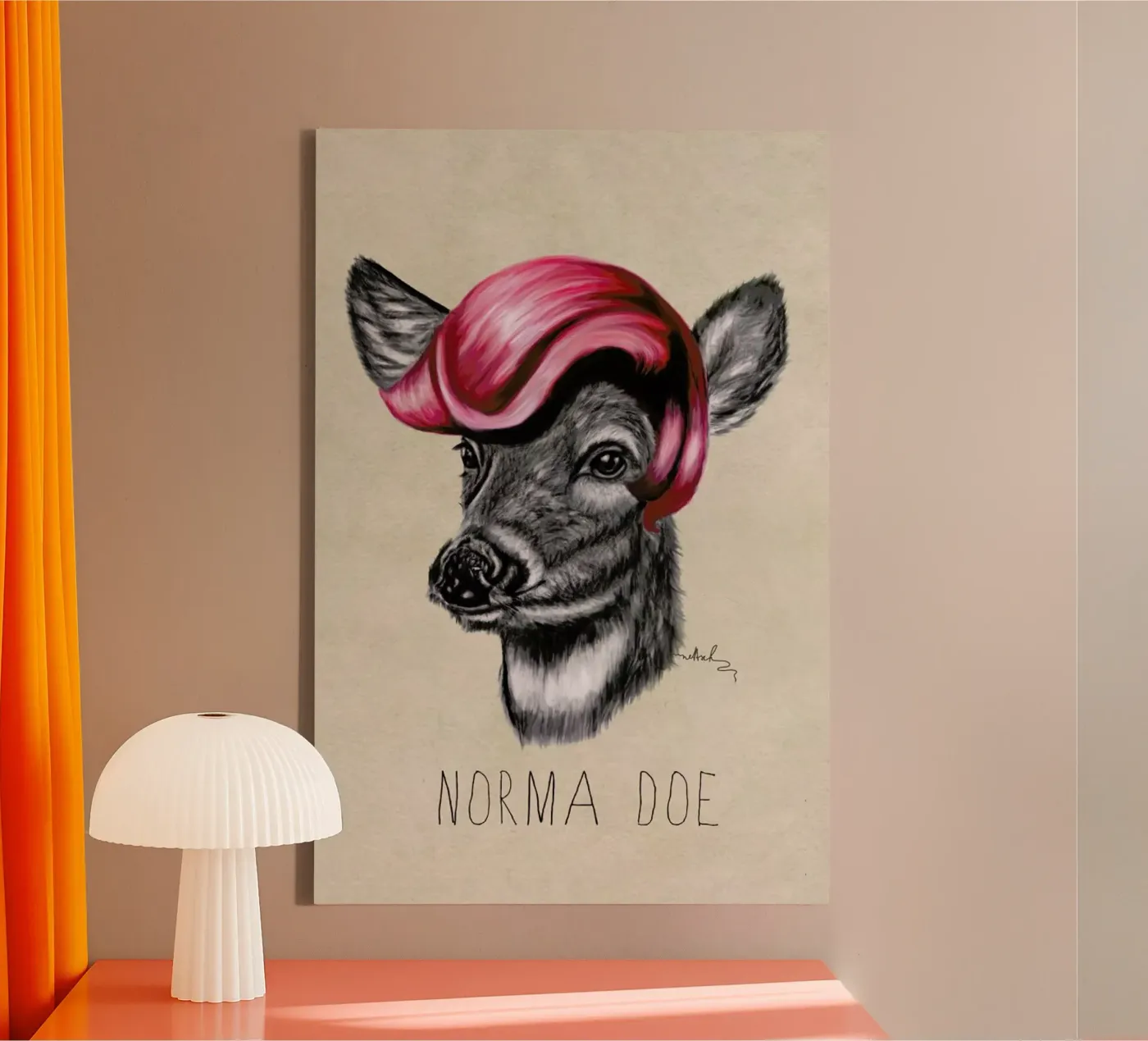 Norma Doe tela da Nettsch