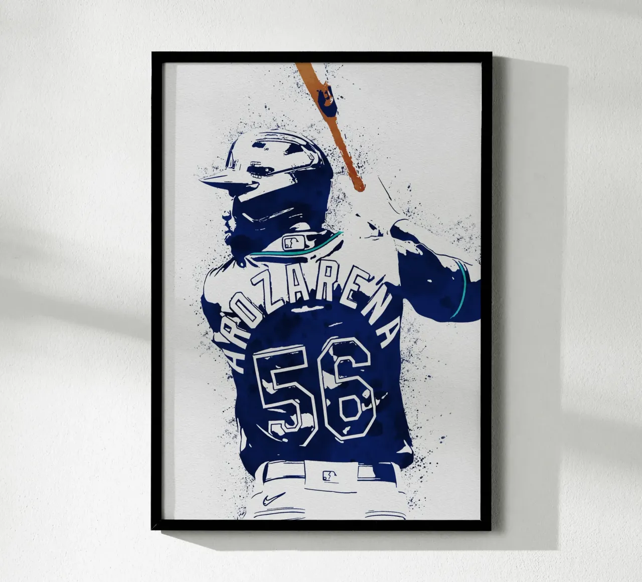 Randy Arozarena poster con telaio in plastica da tenten