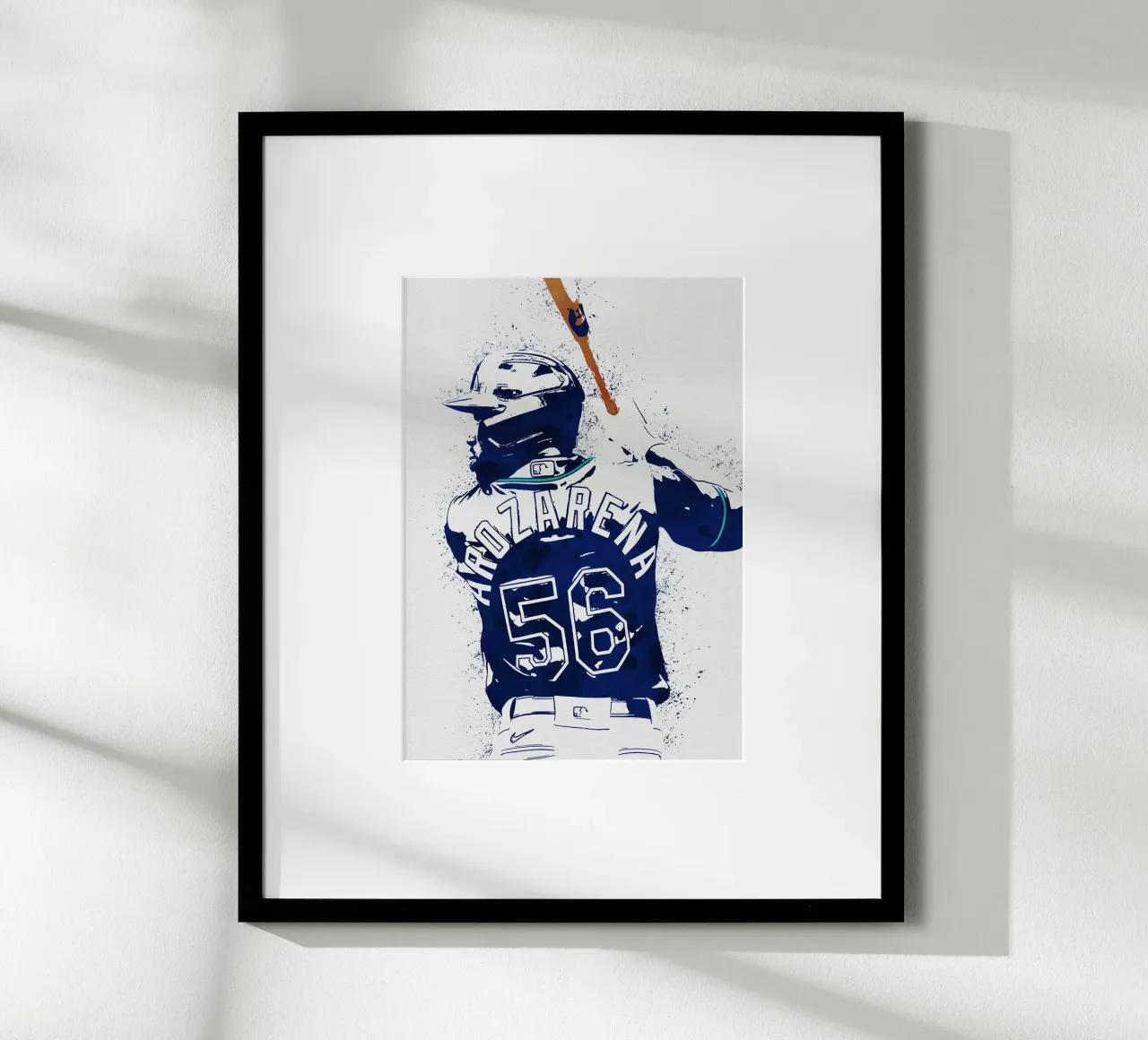 Randy Arozarena poster con telaio in plastica da tenten