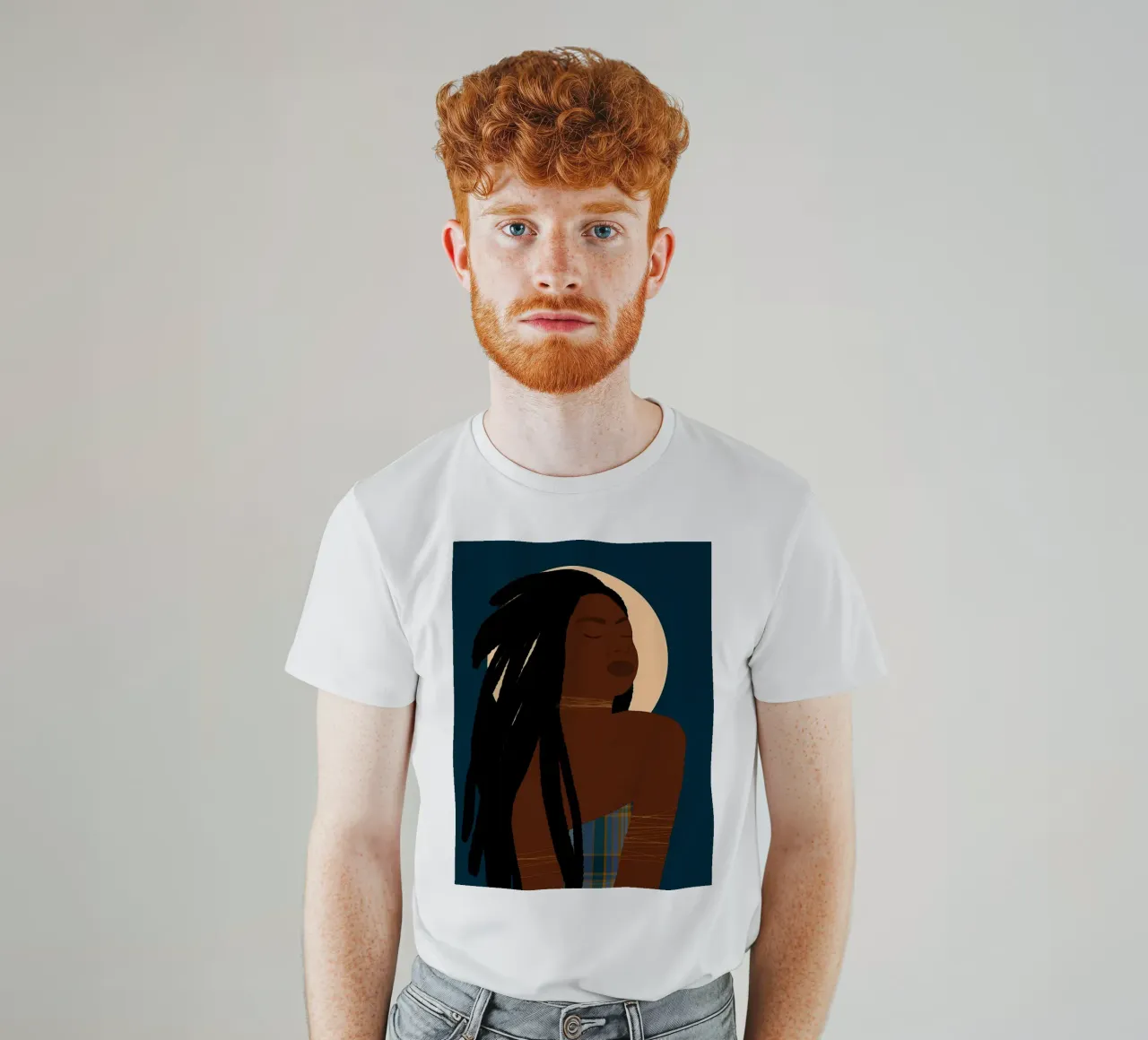 Celestial Roots t-shirt da Mathudace Créas