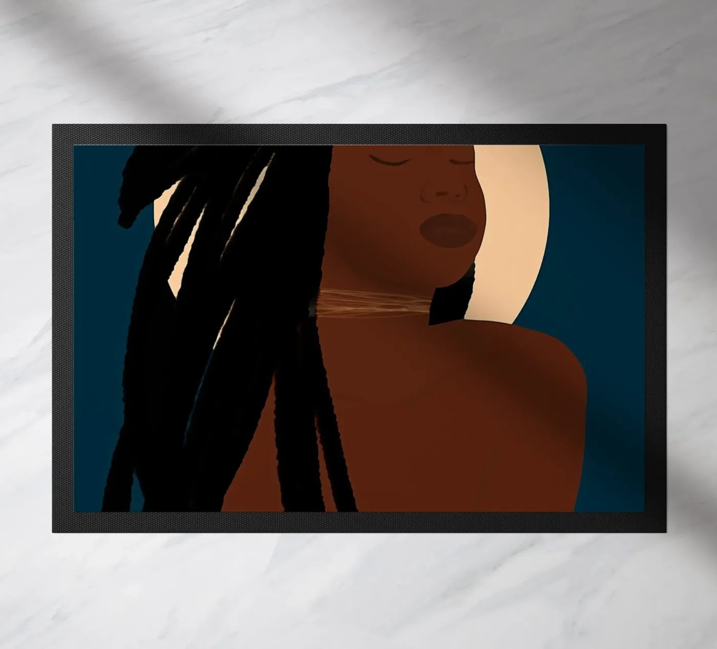 Celestial Roots deurmat van Mathudace Créas