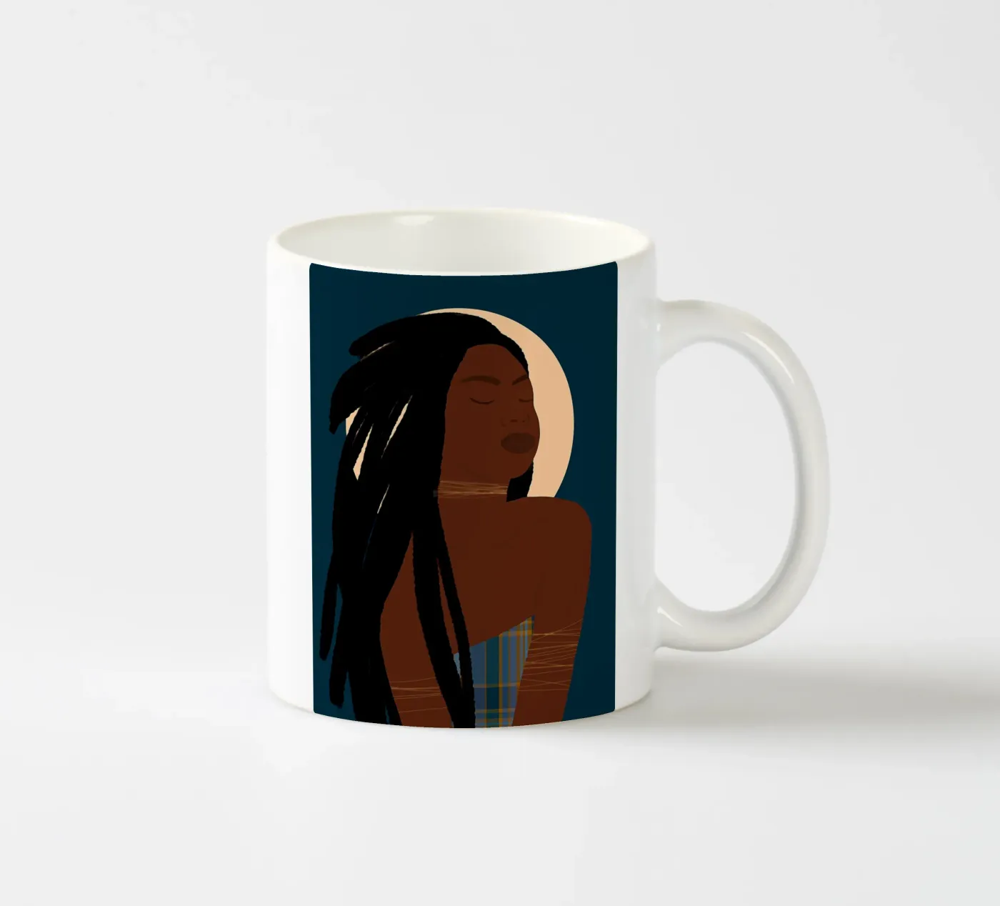 Celestial Roots ceramic mug by Mathudace Créas