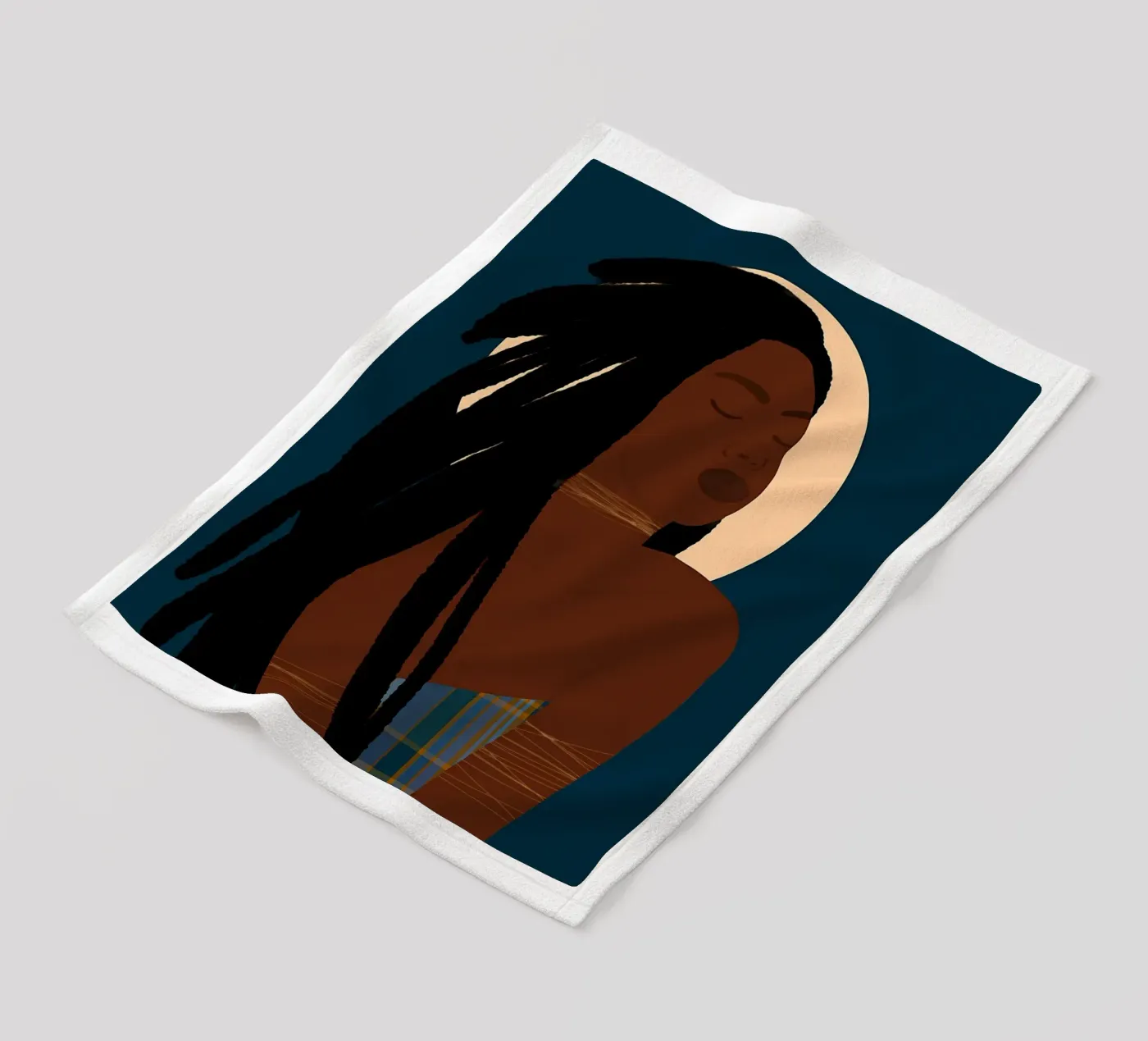 Celestial Roots Fleecedecke von Mathudace Créas