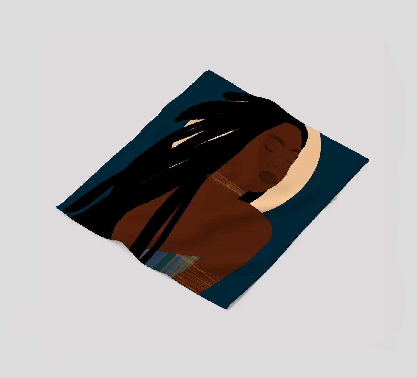 Celestial Roots Fleecedecke von Mathudace Créas