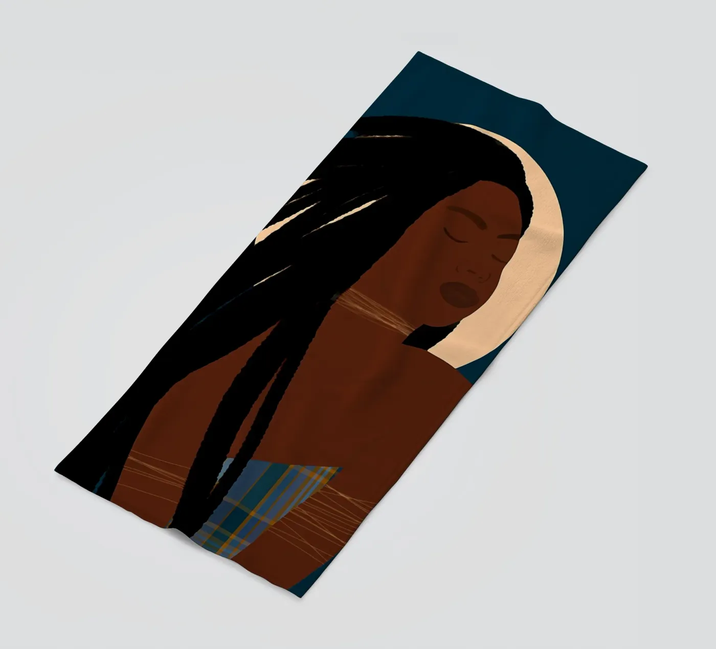 Celestial Roots strandhanddoek van Mathudace Créas