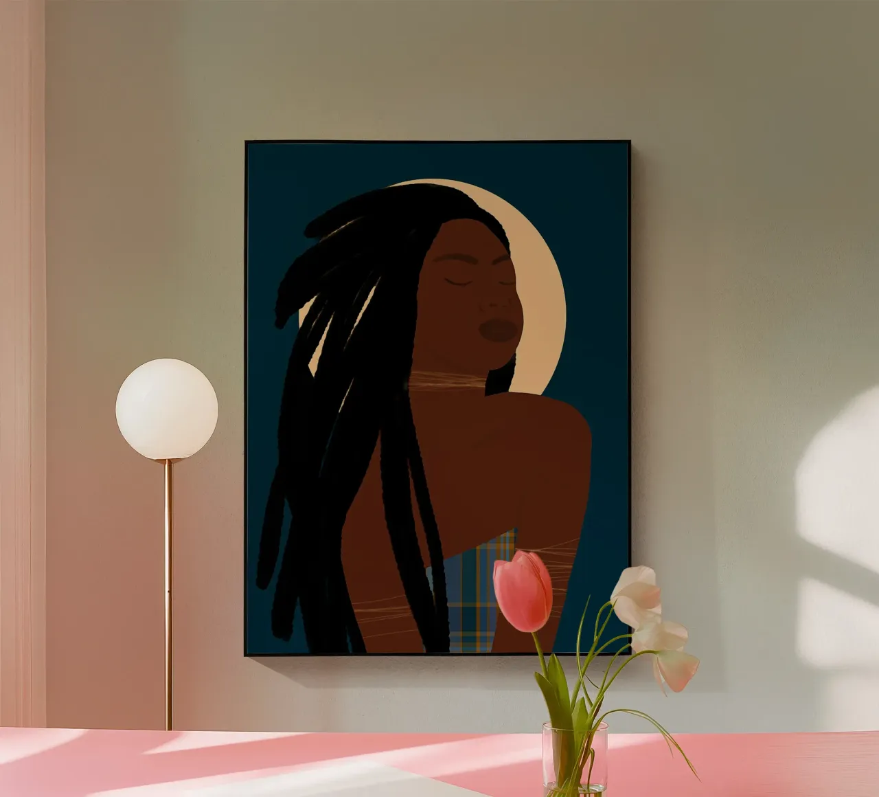 Celestial Roots plexiglass da Mathudace Créas