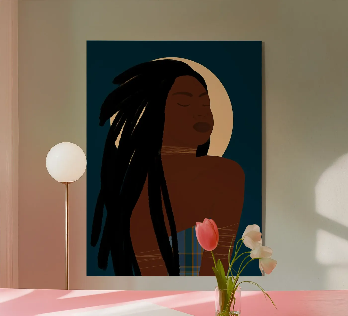 Celestial Roots Acryl-Glas von Mathudace Créas