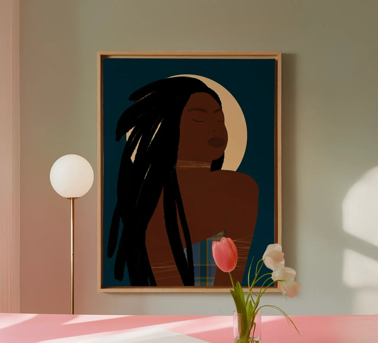 Celestial Roots tela da Mathudace Créas