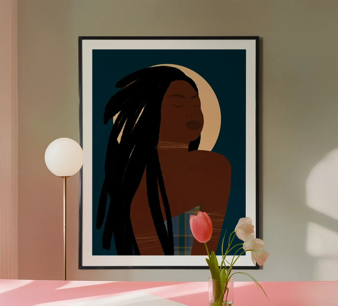 Celestial Roots poster van Mathudace Créas