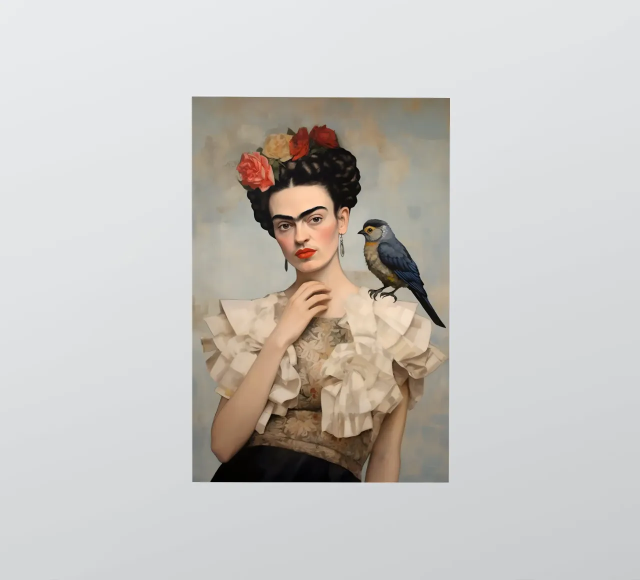 Frida Mode Stil Sticker von Carinaprint