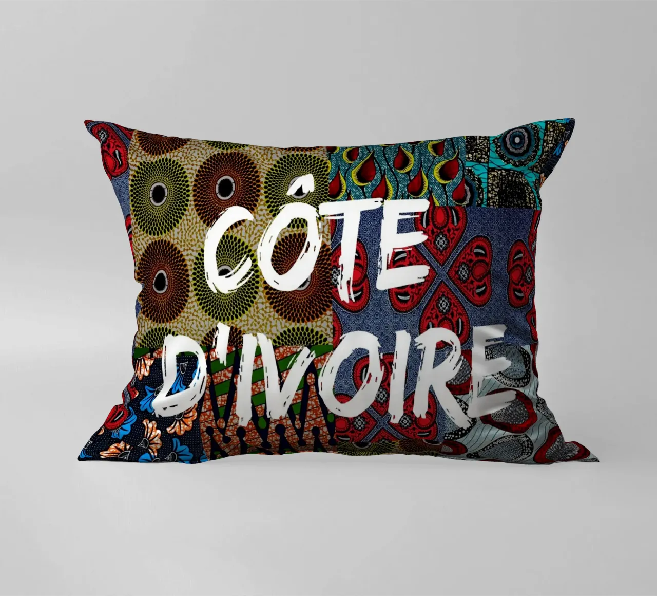 Côte d'Ivoire cuscino da Mathudace Créas