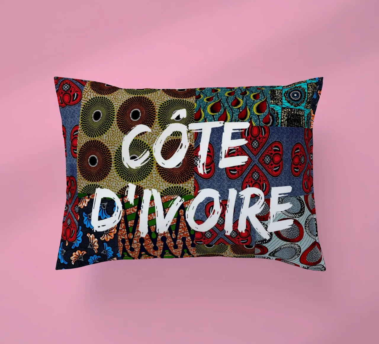 Côte d'Ivoire cuscino da Mathudace Créas