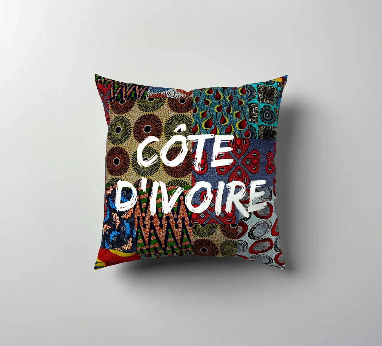 Côte d'Ivoire cuscino da Mathudace Créas