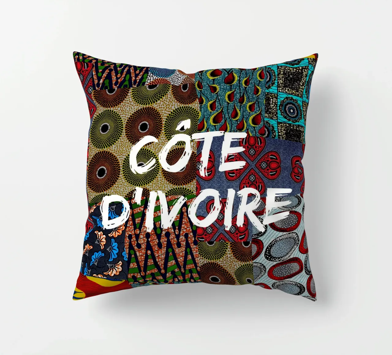 Côte d'Ivoire cuscino da Mathudace Créas