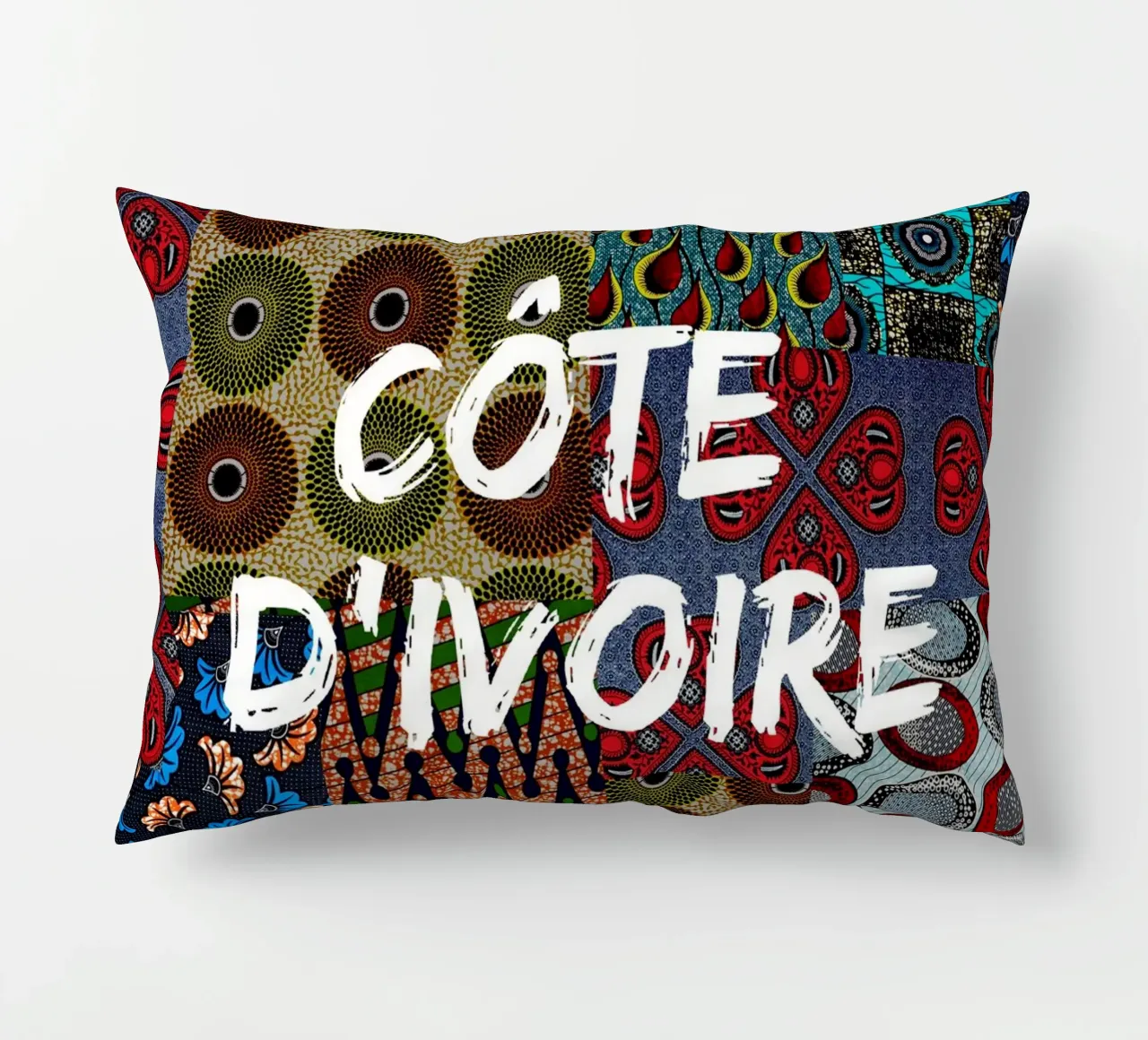 Côte d'Ivoire cuscino da Mathudace Créas