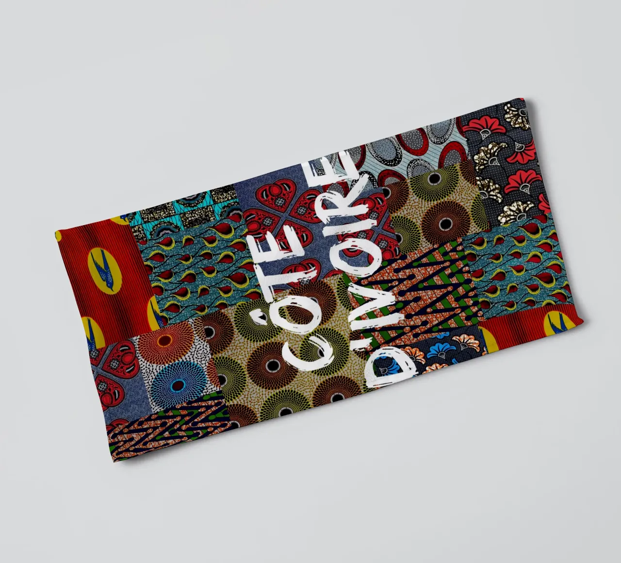 Côte d'Ivoire towel by Mathudace Créas